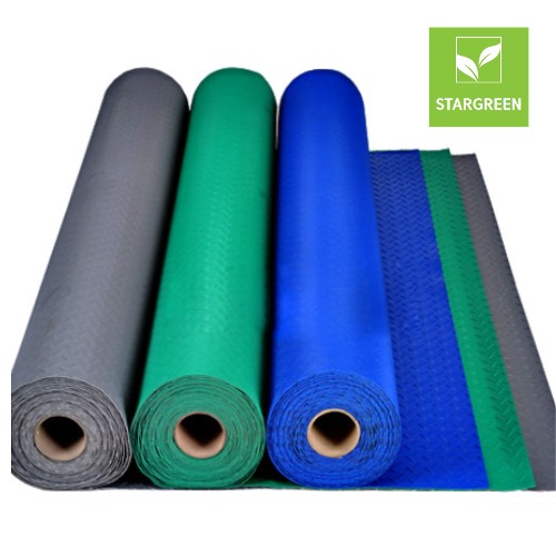스타그린 트립매트 PVC 우레탄 바닥보호매트 회색